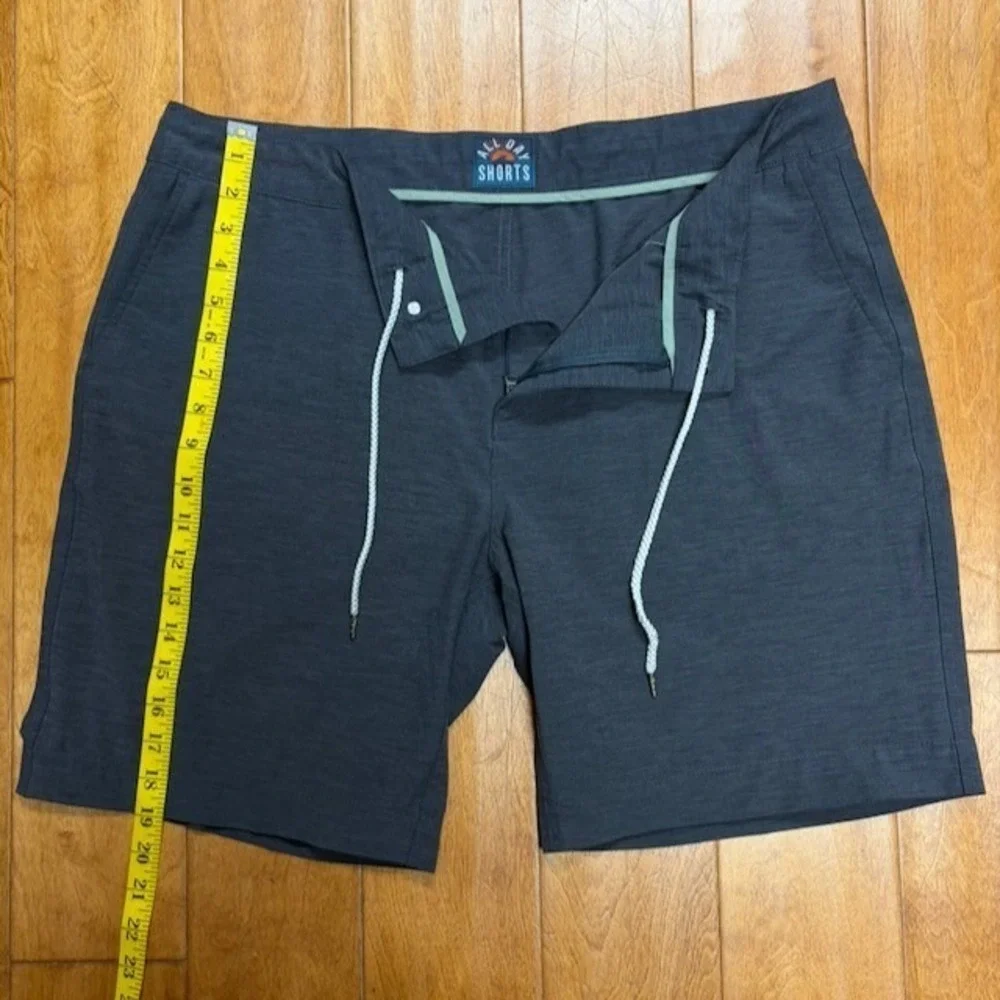 FAHERTY Mens All Day Shorts Size 36 Performance Golf Casual Stretch Lightweight - Picture 2 of 11